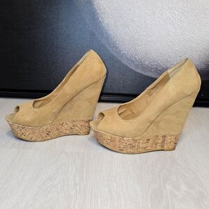 Wedges, 6 inch, 2 inch platform. Forever 21